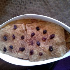 A picture of Simple bread pudding.