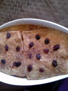 A picture of Simple bread pudding.