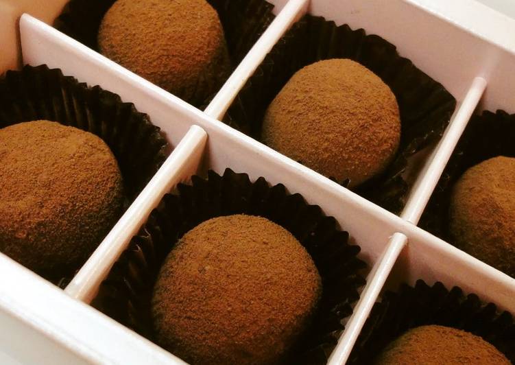 easy chocolate truffles for valentines day recipe main photo