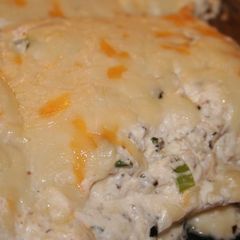 A picture of Mexican-Style Chicken Lasagna.