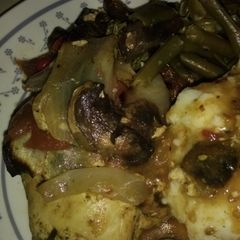 A picture of The bomb chicken.