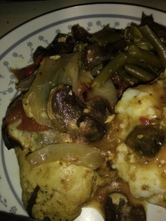 A picture of The bomb chicken.