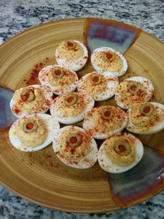 A picture of Perfected Deviled Eggs.