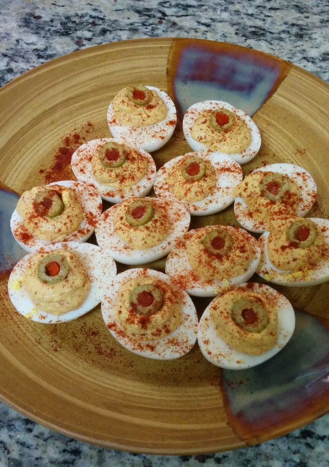 A picture of Perfected Deviled Eggs.
