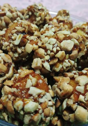 Foto resep Kue karamel kacang