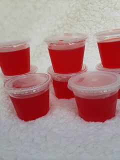 Una foto de Gelatina Royal de fresa