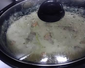 The New Way Making Recipe Potatoe Soup wCabbage Delicious Perfect