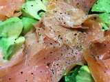 smoked salmon salad