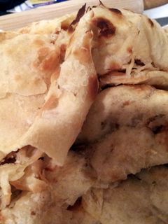 A picture of Paratha (Indian flatbread).