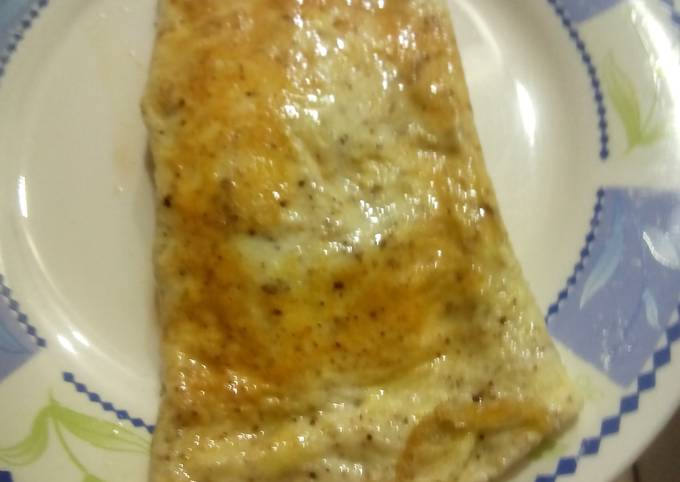 Steps to Make Quick Cheese Omelet by Nancy