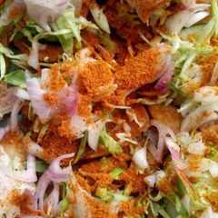 A picture of Awara in cabbage.