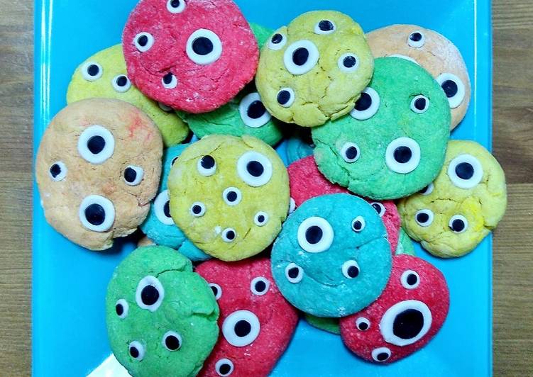 Galletas monstruosas veganas