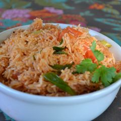 A picture of Mexican Rice - Arroz Mexicano.