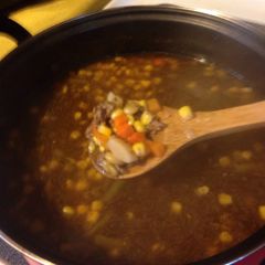 A picture of Jessies Vegetable Beef Soup.
