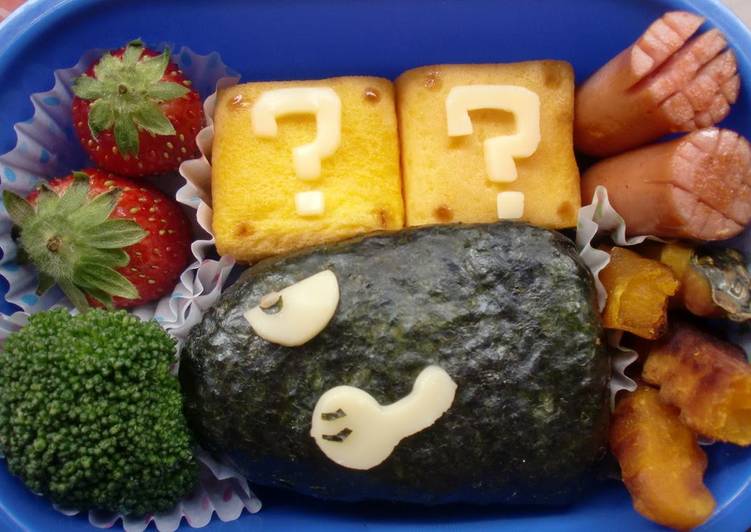 Simple Way to Make Award-winning Bento with Bullet Bill from Super Mario