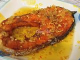 Cá hồi sốt nước mắm