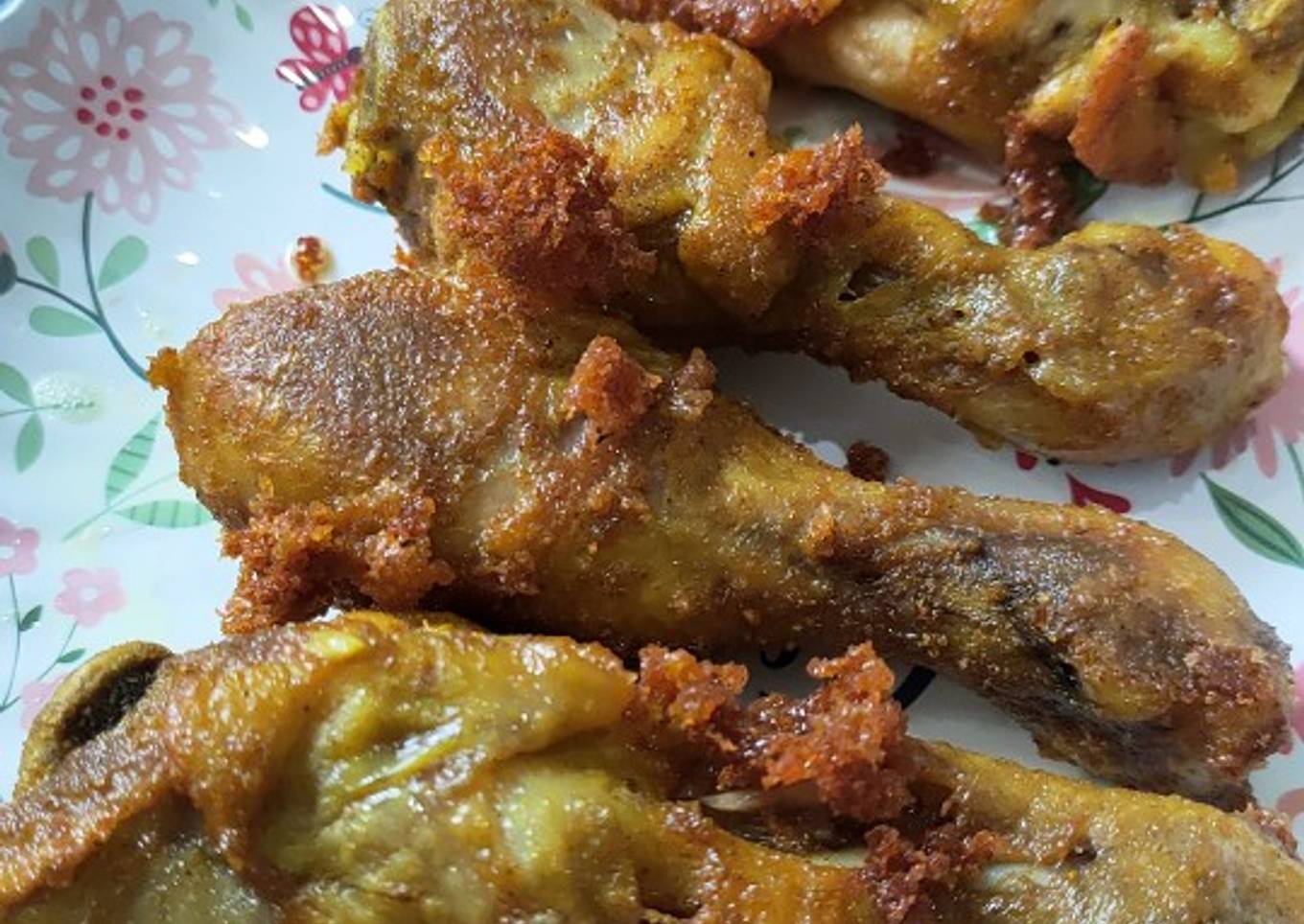 Ayam goreng (tahu) bumbu ungkep