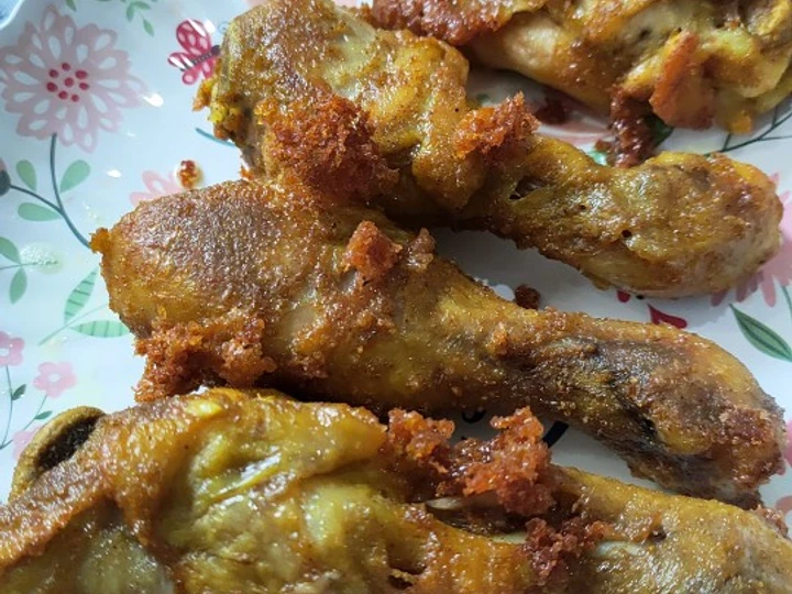 Cara Mudah Membuat Resep Ayam goreng (tahu) bumbu ungkep yang Uenak Anti Ribet, Mantap Sekali