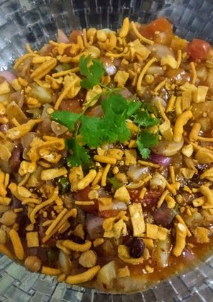 A picture of Manchurian Chaat.