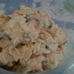 A picture of Cheesy Jalepeno Crab Salad.