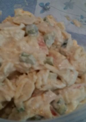 A picture of Cheesy Jalepeno Crab Salad.
