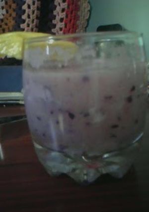 A picture of Tri-fruit juice.