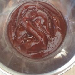A picture of Roasted red pepper & bacon bbq sauce.