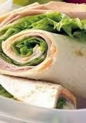 A picture of Tortilla roll up.