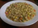 lemon ginger pasta soup