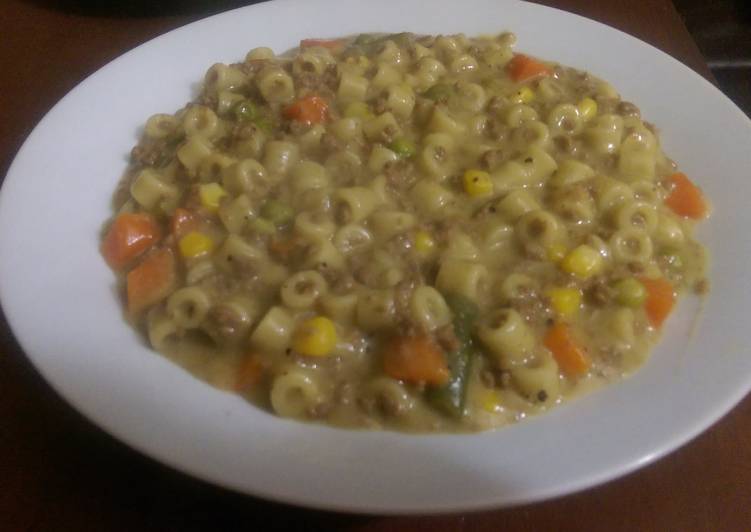 Easiest Way to Make Any-night-of-the-week Loaded Cheeseburger Soup