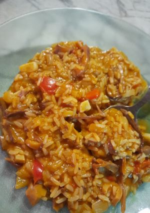 Una foto de Arroz con Calamares😍
