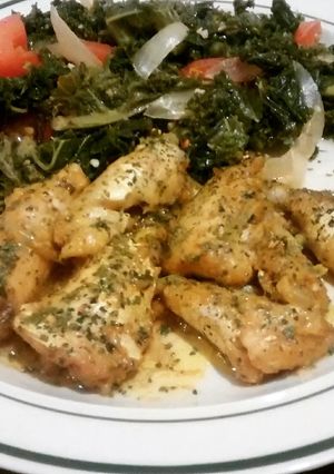 A picture of Curry Catfish.