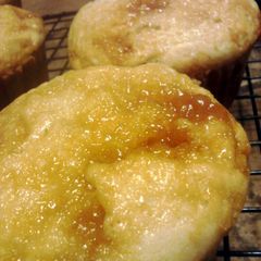 A picture of Banana Caramel Butter Muffins.