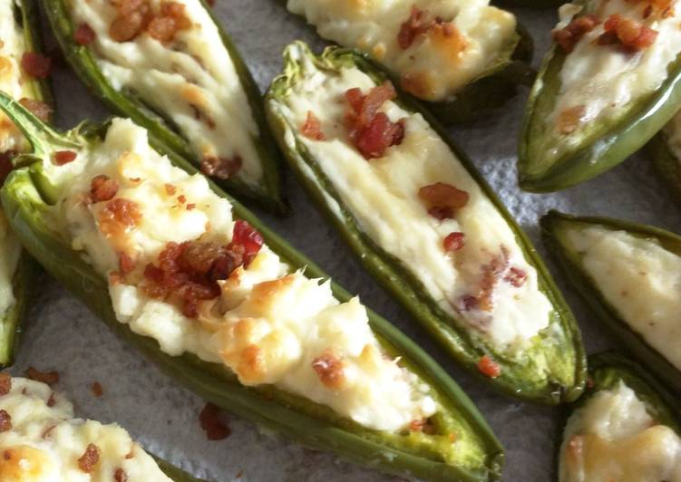 Stuffed jalapeños