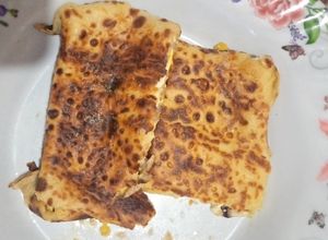 صورة لوصفة كريب مالح - Crêpe salie