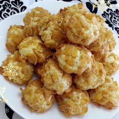 A picture of Corn Flakes Cookies.