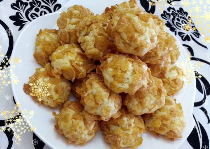Recipe of Super Quick Corn Flakes Cookies