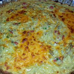 A picture of Chicken spaghetti.