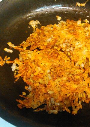 A picture of Hash Browns.