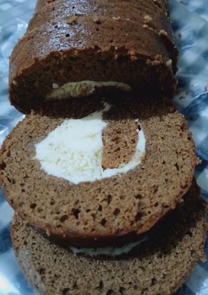 Foto resep Bolu gulung mocca putih telur