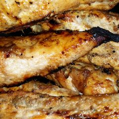 A picture of Honey garlic chicken wings.