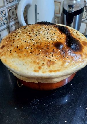 صورة لوصفة فخارة لحم مرحي 😋