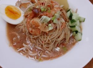 Foto resep Angel hair masak kuah udang (khas medan)