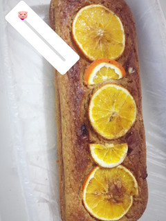 Una foto de Budín de avena y naranja con frutos secos