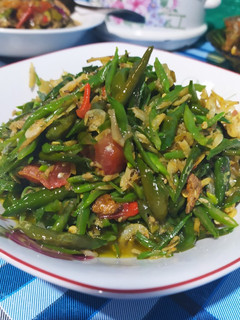 Foto resep Tumis udang buncis