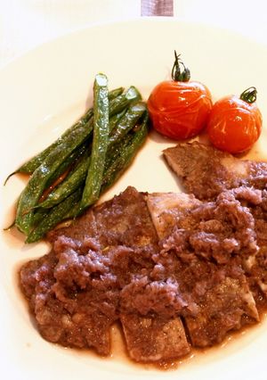 A picture of Chaliapin Pork Steak.