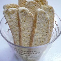 A picture of Oil and Egg Free Okara Biscotti.