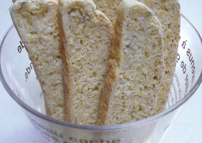 Simple Way to Make Super Quick Homemade Oil and Egg Free Okara Biscotti