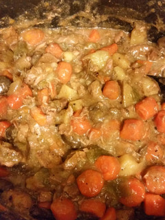 A picture of Peppery Crockpot Beef Stew.