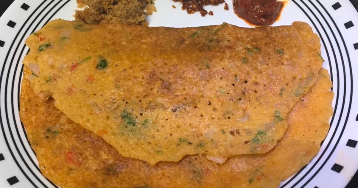 Adai Dosa Multi Lentil Crepe Recipe by Senguttuvan Subburathina - Cookpad